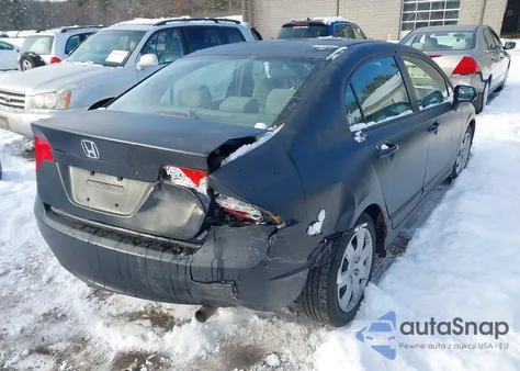 2008 Honda Civic Lx z USA, uszkodzony, nr VIN 2HGFA16568H529431